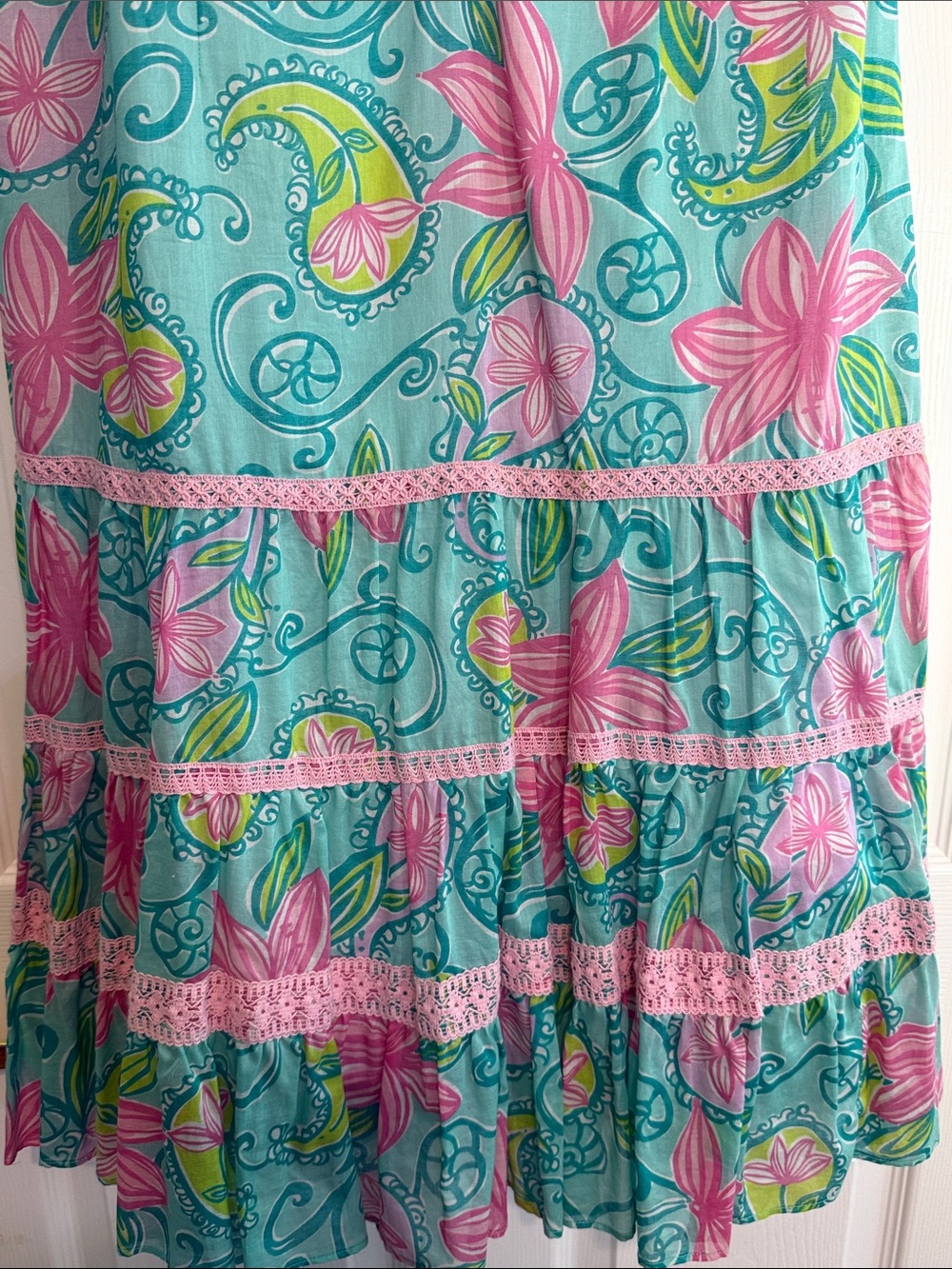 Lilly Pulitzer Jacinda Midi Dress in Lazy Paisley Print - Picture 5 of 14